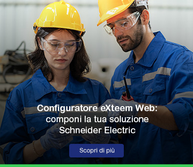 Configuratore eXteem Web: componi la tua soluzione Schneider Electric